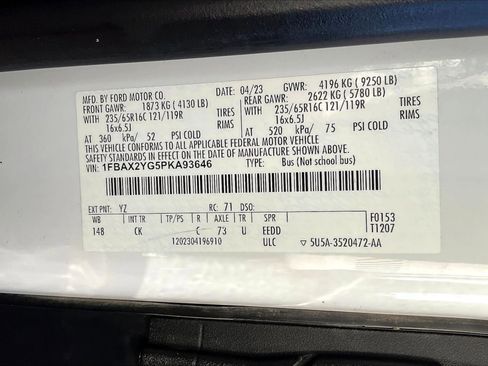 Used 2023 Ford Transit 350 XLT image 28