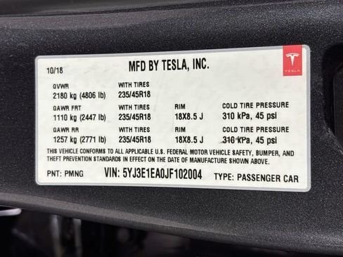 Used 2018 Tesla Model 3 Long Range RWD image 30