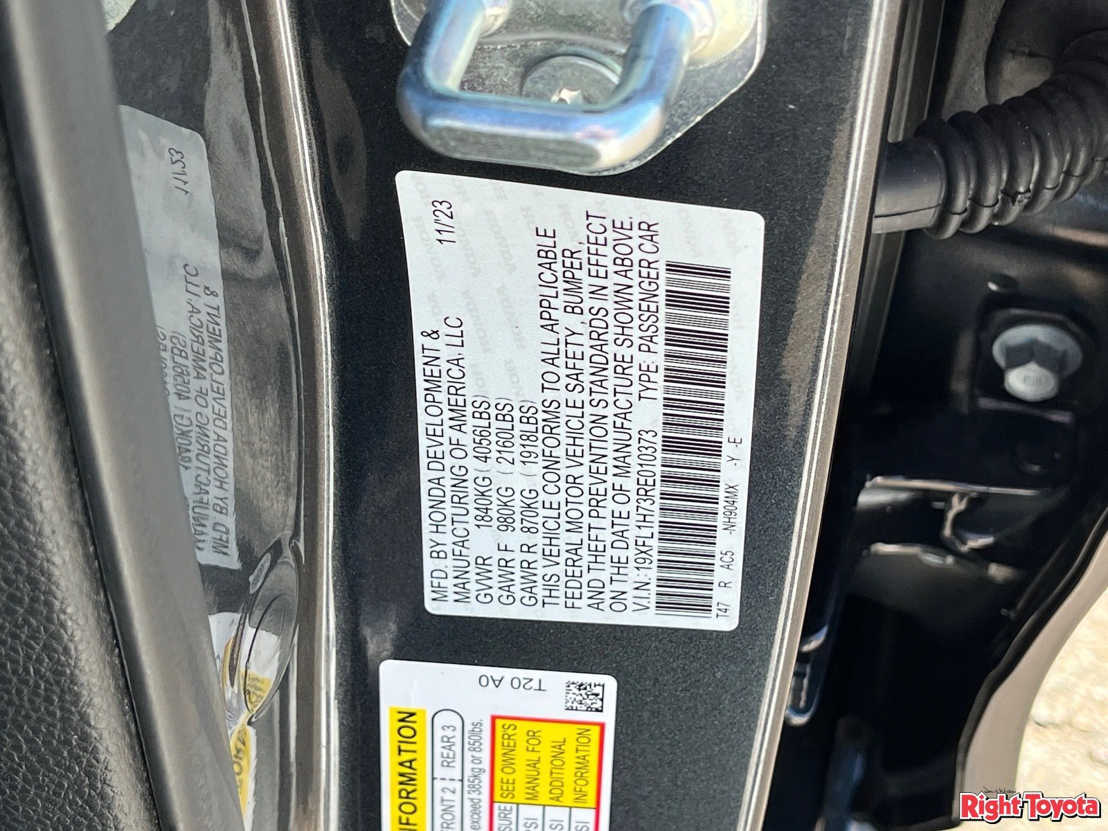 Used 2024 Honda Civic EX-L image 33