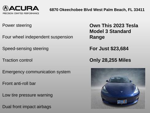 Used 2023 Tesla Model 3 Standard Range image 14