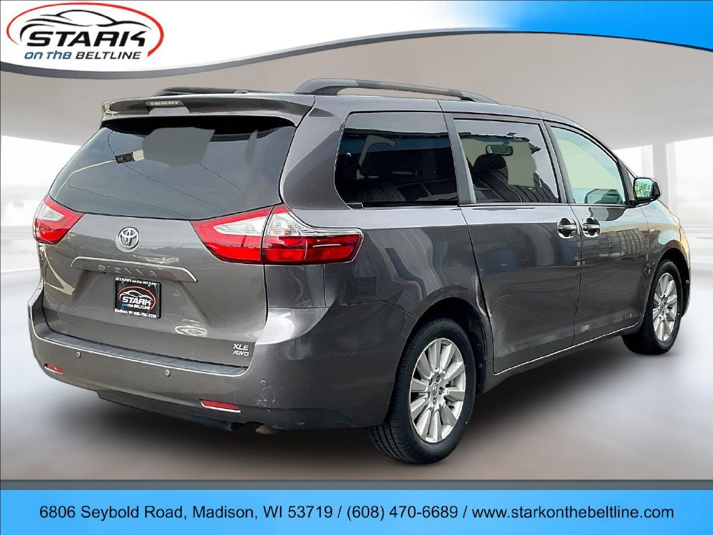 Used 2017 Toyota Sienna XLE Premium AWD/4WD image 6
