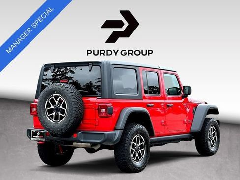 Used 2025 Jeep Wrangler Unlimited Rubicon AWD/4WD image 8