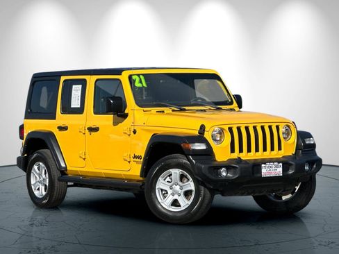Certified 2021 Jeep Wrangler Unlimited Sport image 2