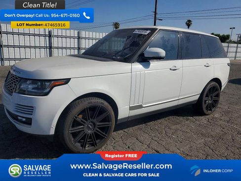 Used 2016 Land Rover Range Rover HSE image 1