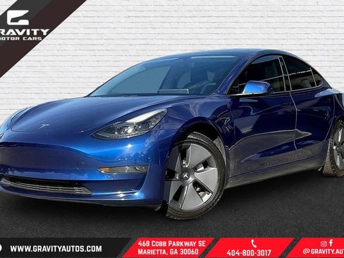 Used 2021 Tesla Model 3 Standard Range Plus RWD image 1