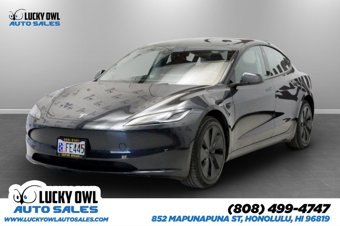 Used 2025 Tesla Model 3 Long Range RWD image 1