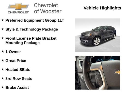 Used 2016 Chevrolet Traverse LT w/ Style and Technology Package AWD/4WD image 2