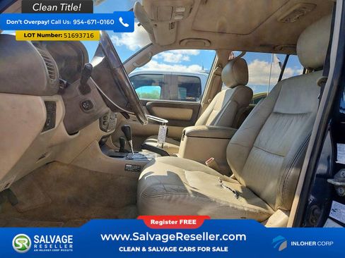 Used 2003 Toyota Land Cruiser AWD/4WD image 9