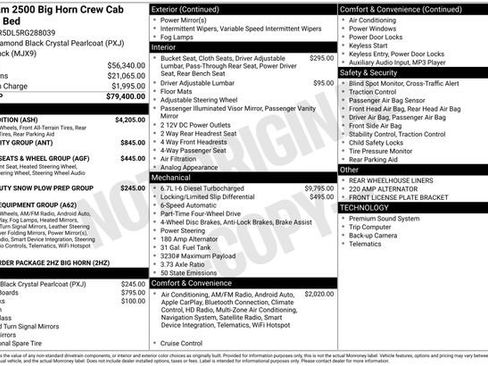 Used 2024 RAM 2500 Big Horn w/ Night Edition image 34