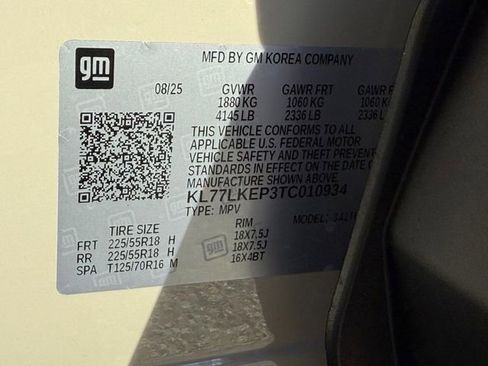 New 2026 Chevrolet Trax ACTIV w/ Sunroof Package image 19