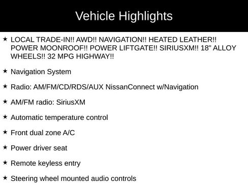 Used 2015 Nissan Rogue SL w/ SL Premium Package AWD/4WD image 6