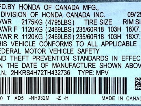 Used 2026 Honda CR-V EX-L image 25