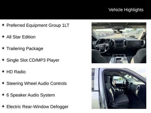 Certified 2018 Chevrolet Silverado 1500 LT w/ All Star Edition AWD/4WD image 12