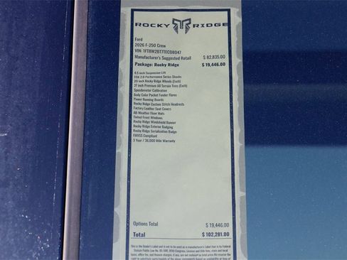 New 2026 Ford F250 XLT w/ XLT Premium Package image 36