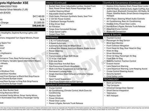 Used 2025 Toyota Highlander XSE image 4