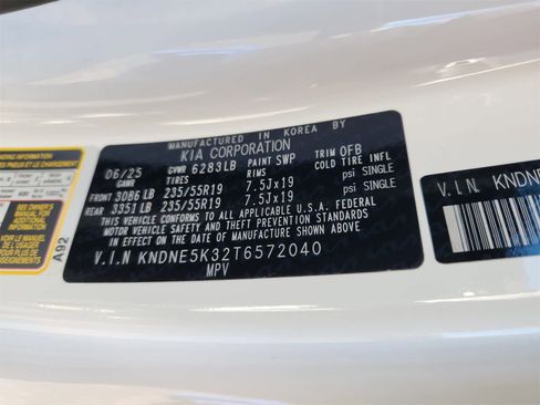 New 2026 Kia Carnival SX Prestige image 24