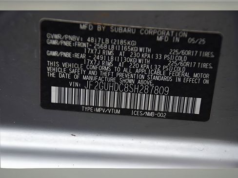 Certified 2025 Subaru Crosstrek 2.0i Premium image 26