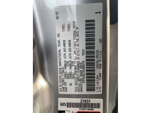 New 2025 Toyota Tundra 1794 Edition image 31