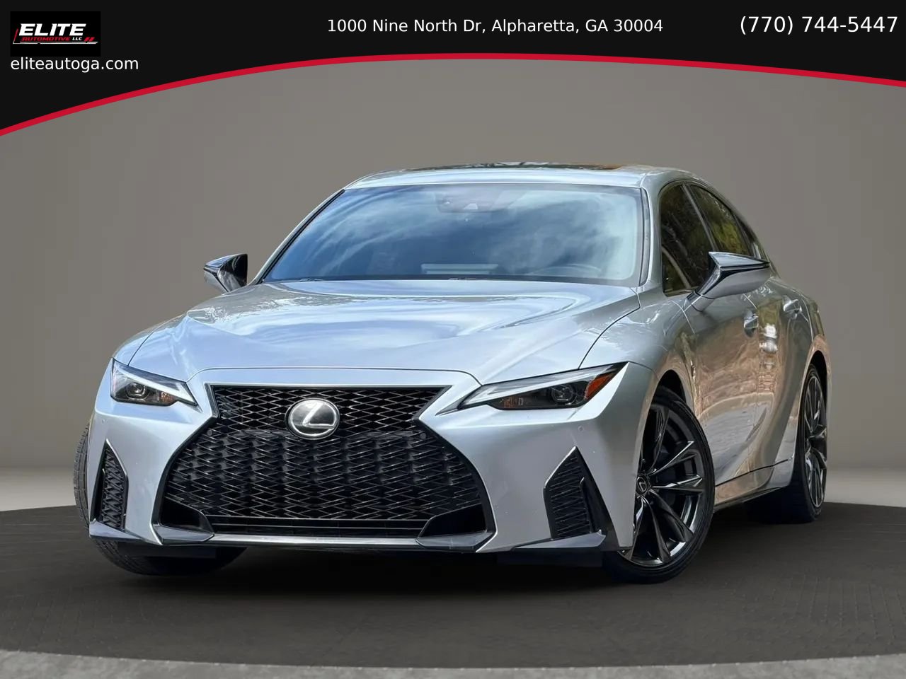 Used 2022 Lexus IS 350 F Sport w/ Navigation Package RWD image 1