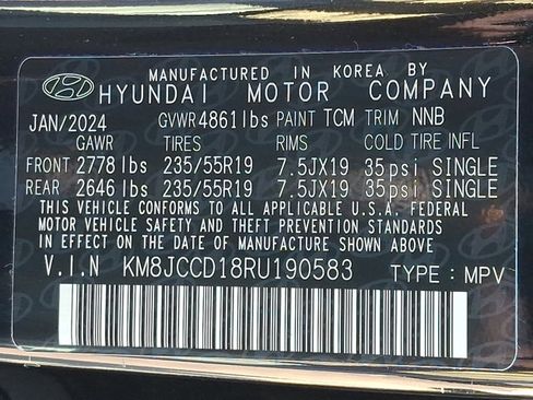 Used 2024 Hyundai Tucson SEL image 29