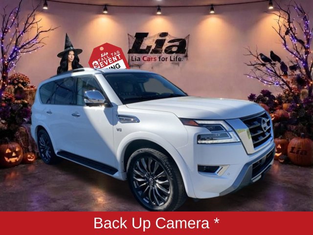 Used 2021 Nissan Armada Platinum w/ Captain's Chairs Package AWD/4WD image 8