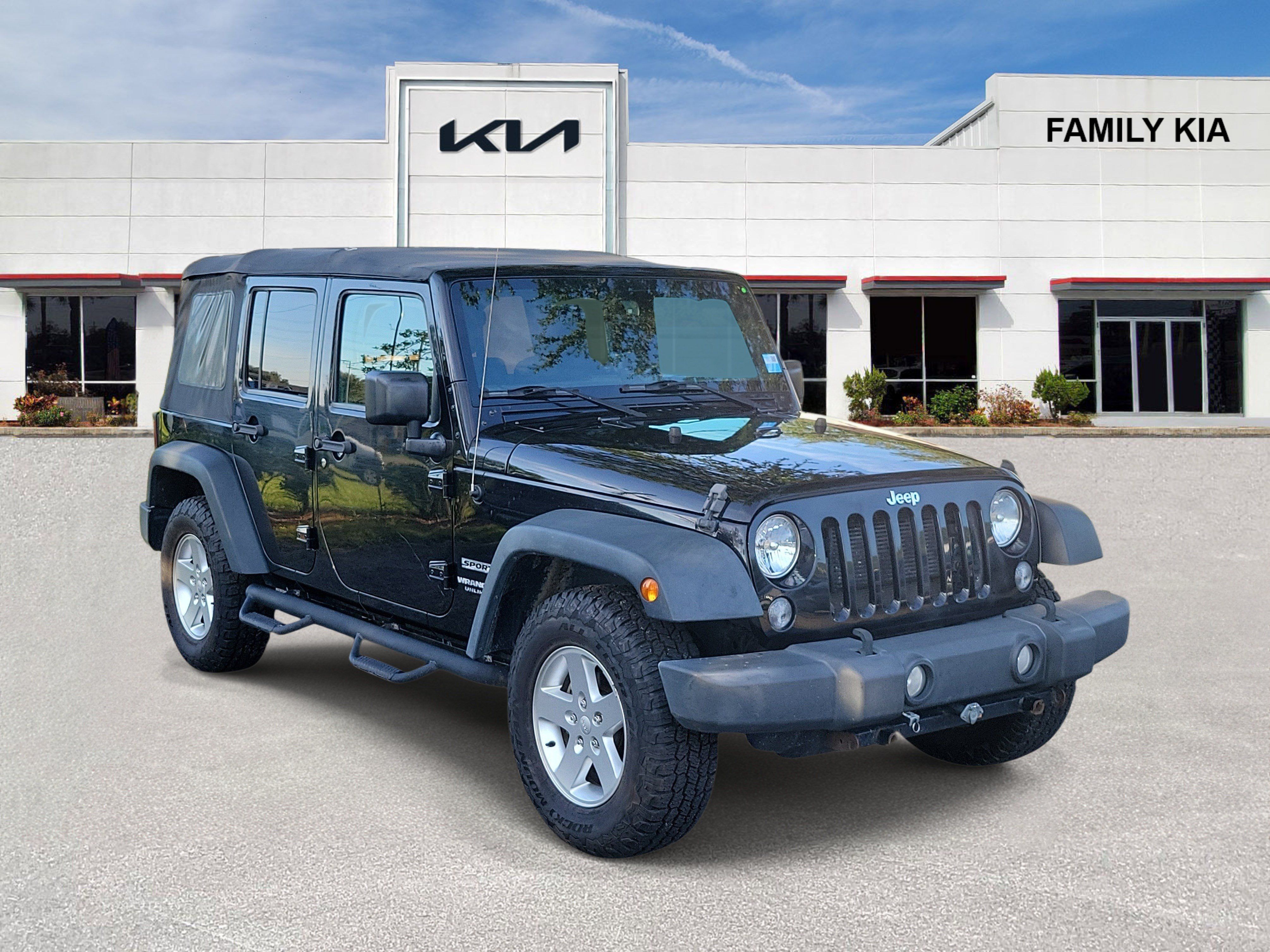 Used 2016 Jeep Wrangler Unlimited Sport w/ Quick Order Package 24S AWD/4WD 360° Tour