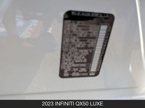 Used 2023 INFINITI QX50 Luxe AWD/4WD image 26