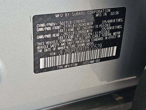 New 2026 Subaru Outback Limited AWD/4WD image 44