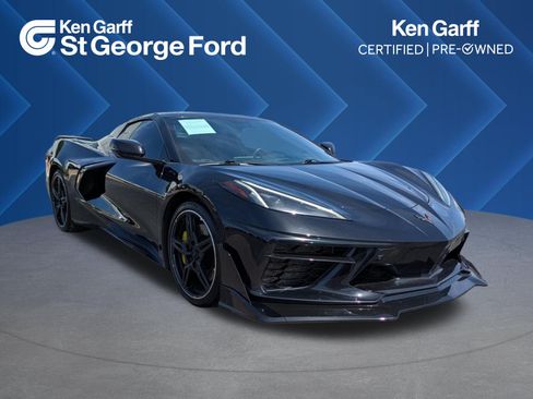 Used 2021 Chevrolet Corvette Stingray Preferred Conv w/ Z51 Performance Package RWD image 1