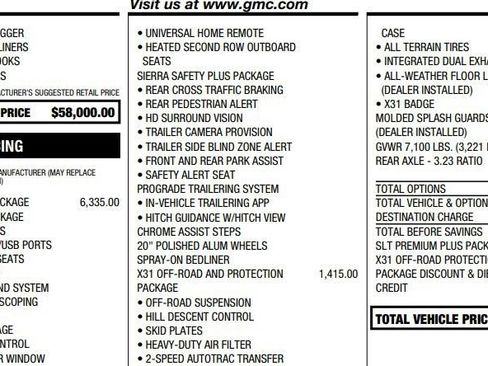 Used 2026 GMC Sierra 1500 SLT w/ SLT Premium Plus Package image 2