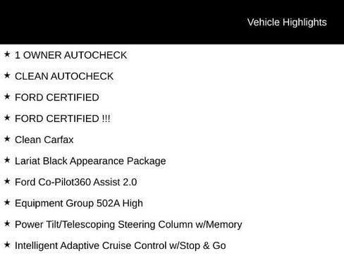 Certified 2023 Ford F150 Lariat w/ Equipment Group 502A High AWD/4WD image 5
