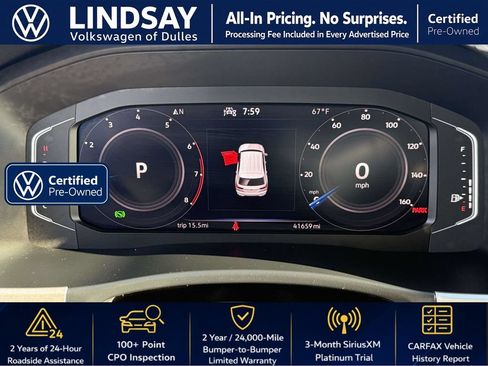 Certified 2023 Volkswagen Atlas Cross Sport SE FWD image 25