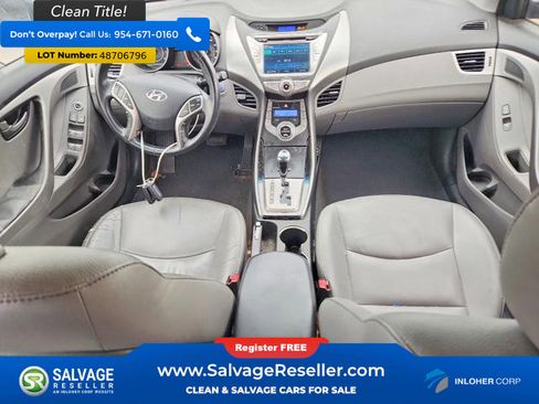 Used 2013 Hyundai Elantra Limited w/ Technology Pkg image 11