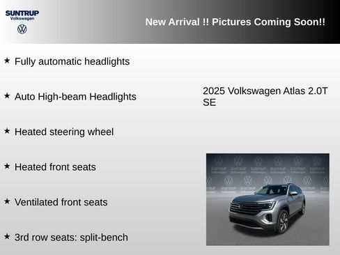 Used 2025 Volkswagen Atlas SE image 11