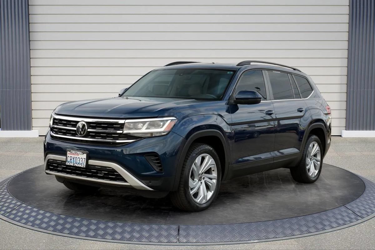 Used 2021 Volkswagen Atlas SE AWD/4WD image 3
