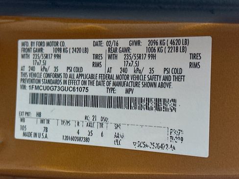 Used 2016 Ford Escape SE FWD image 12