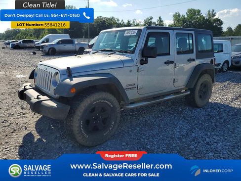 Used 2012 Jeep Wrangler Unlimited Sport AWD/4WD image 1