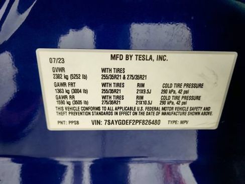 Used 2023 Tesla Model Y Performance AWD/4WD image 74