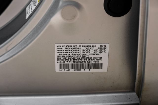 Used 2012 Honda Ridgeline RTS image 53