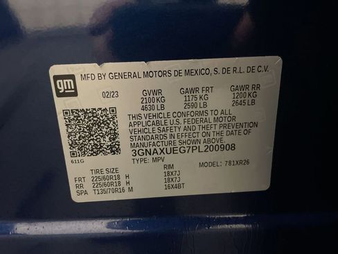 Used 2023 Chevrolet Equinox LT AWD/4WD image 24