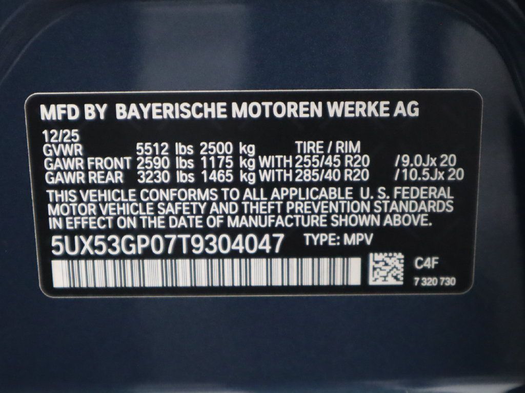 Certified 2026 BMW X3 xDrive30i w/ Premium Package AWD/4WD image 35