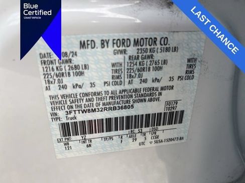 Used 2024 Ford Maverick Lariat FWD image 30