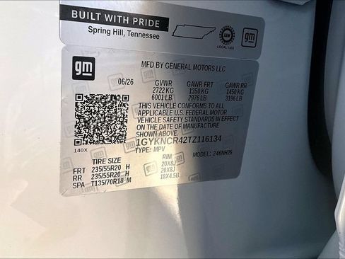 New 2026 Cadillac XT5 Premium Luxury w/ LPO, Floor Liner Package FWD image 36