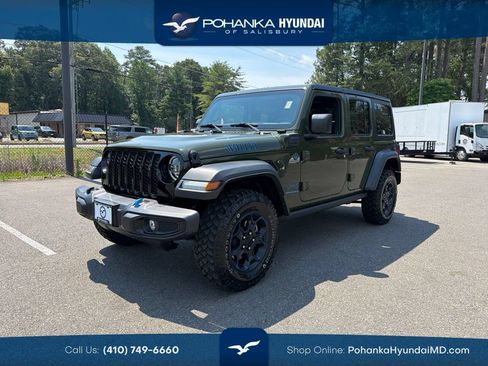 Used 2023 Jeep Wrangler Unlimited w/ Cold Weather Group AWD/4WD image 1
