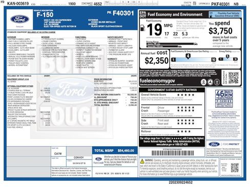 Used 2023 Ford F150 XL w/ STX Appearance Package AWD/4WD image 4
