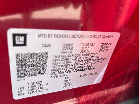 Used 2021 Chevrolet Equinox Premier FWD image 24