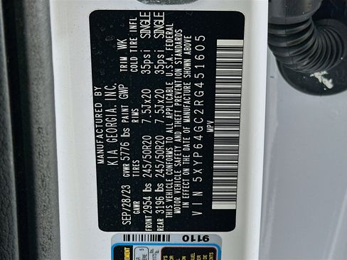 Used 2024 Kia Telluride S w/ S Sunroof Package image 12