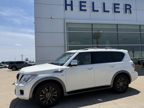 Used 2018 Nissan Armada Platinum w/ Captain Seat Package AWD/4WD image 3