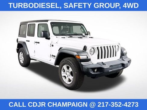 Used 2021 Jeep Wrangler Unlimited Sport image 1