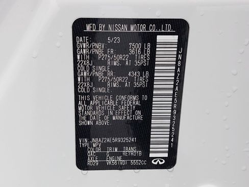 Used 2024 INFINITI QX80 Premium Select w/ Cargo Package image 40